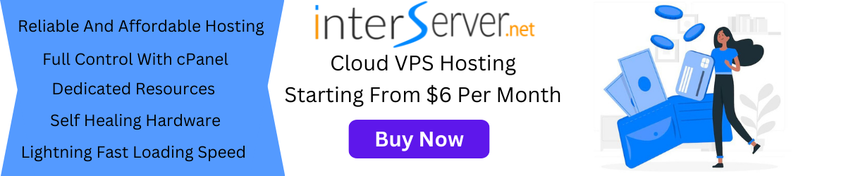 Interserver vps hosting