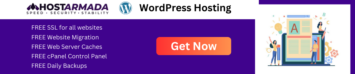 Hostarmada Wordpress hosting